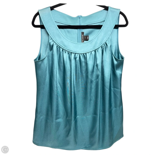 Blouse Designer By St John Collection In Teal, Size: 14