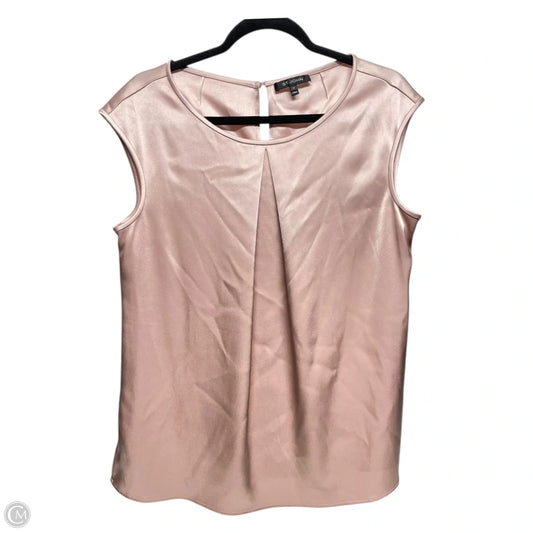 Blouse Designer By St John Collection In Pink, Size: M