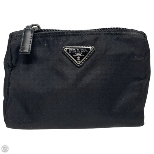 Makeup Bag Luxury Designer By Prada, Size: Small