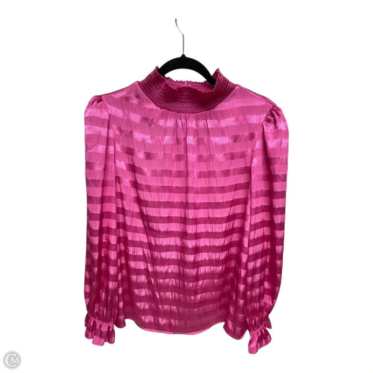 Blouse Long Sleeve By 1.state In Pink, Size: S
