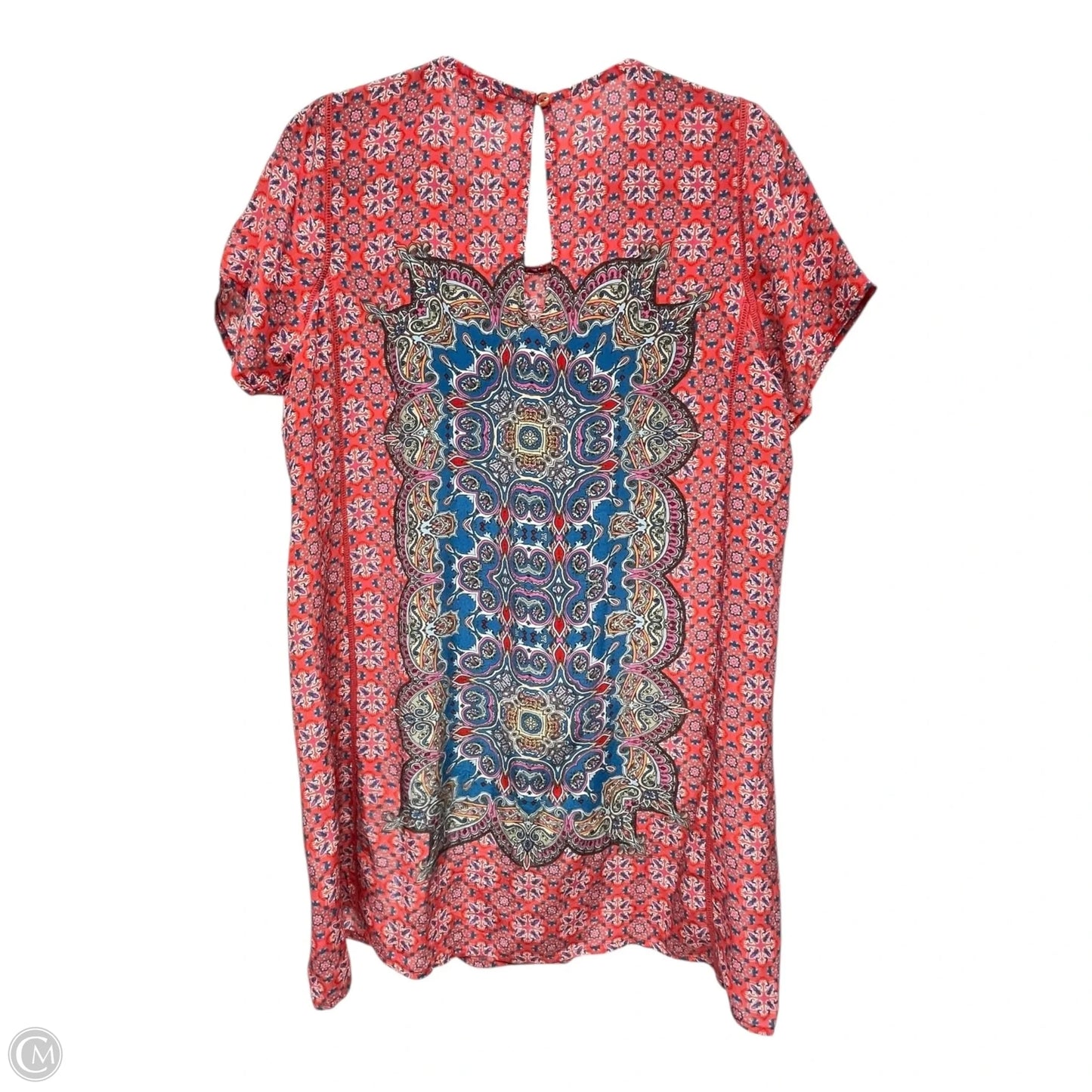 Tunic Short Sleeve By Tolani In Red, Size: S