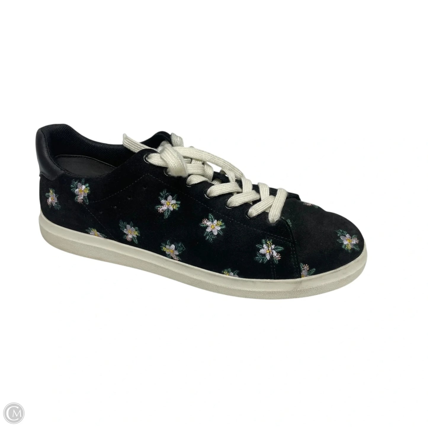 Shoes Designer By Tory Burch In Black & White, Size: 9.5