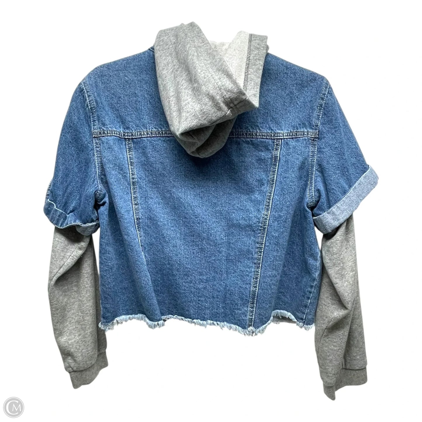 Jacket Denim By New Look In Blue Denim, Size: Xl