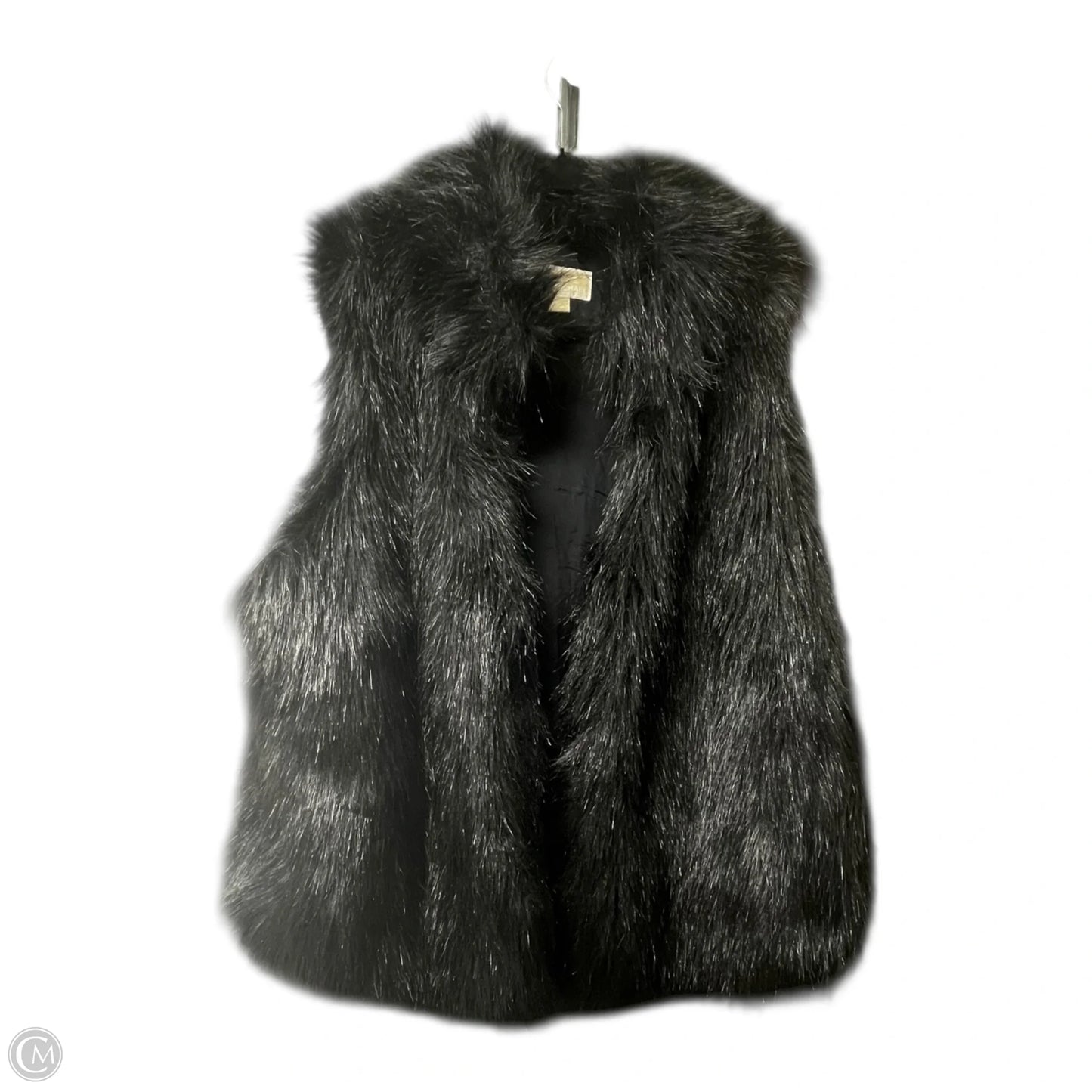 Vest Faux Fur & Sherpa By Michael By Michael Kors In Black, Size: 3x