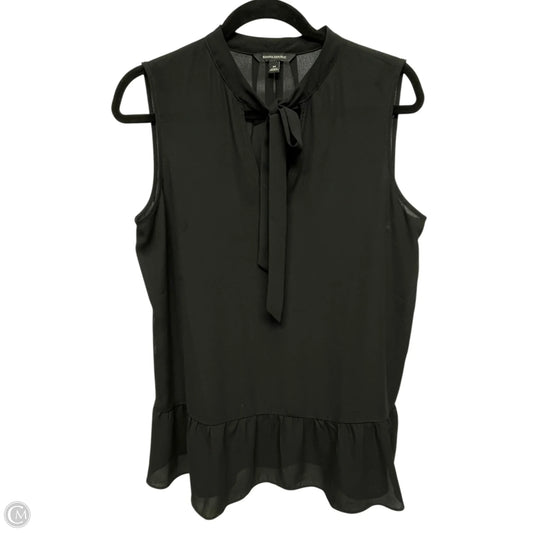 Top Sleeveless By Banana Republic In Black, Size: M