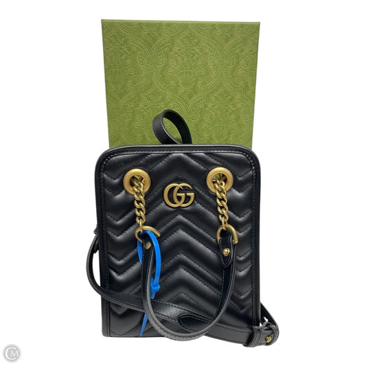 Crossbody Luxury Designer By Gucci, Size: Small