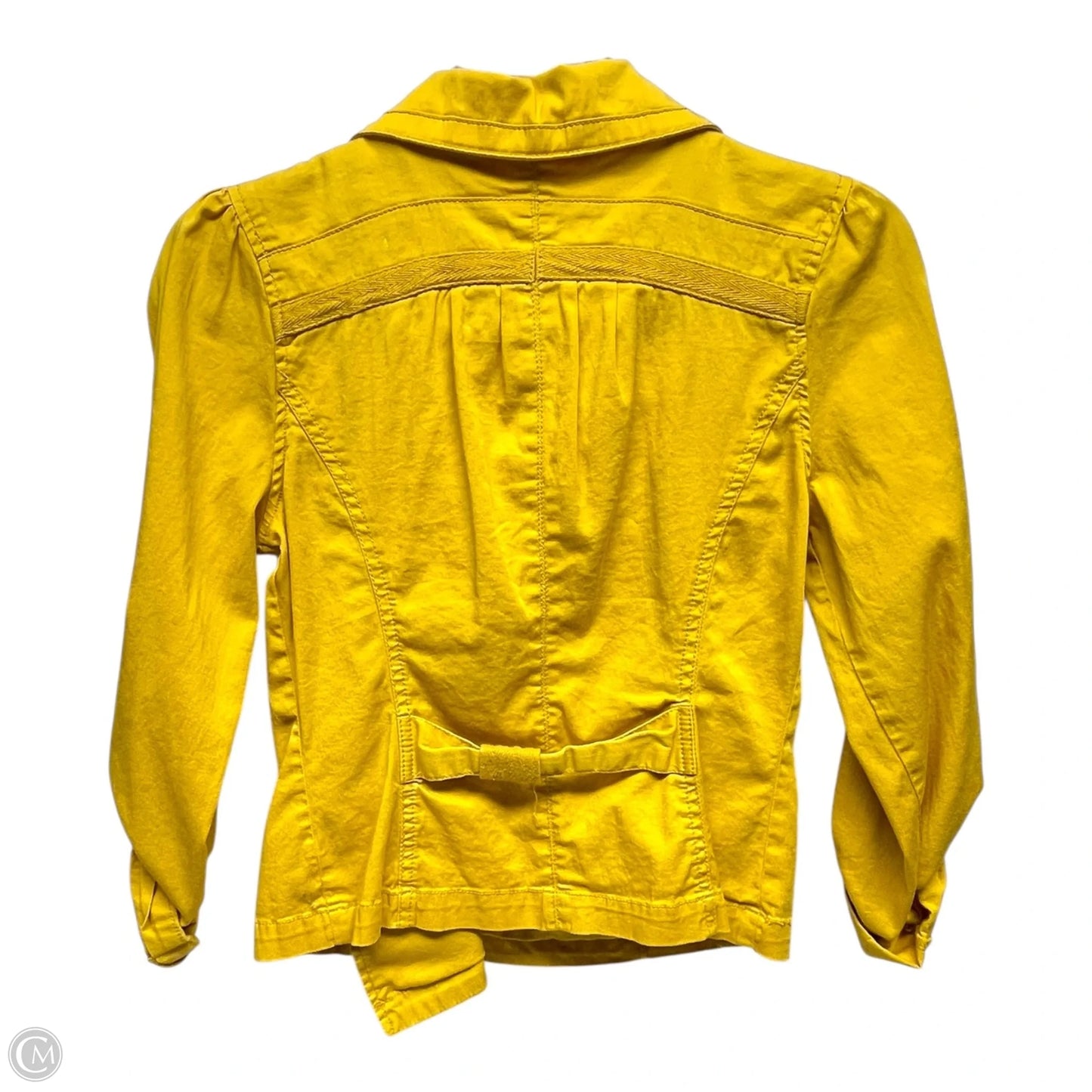 Jacket Denim By America Rag In Yellow, Size: Xs