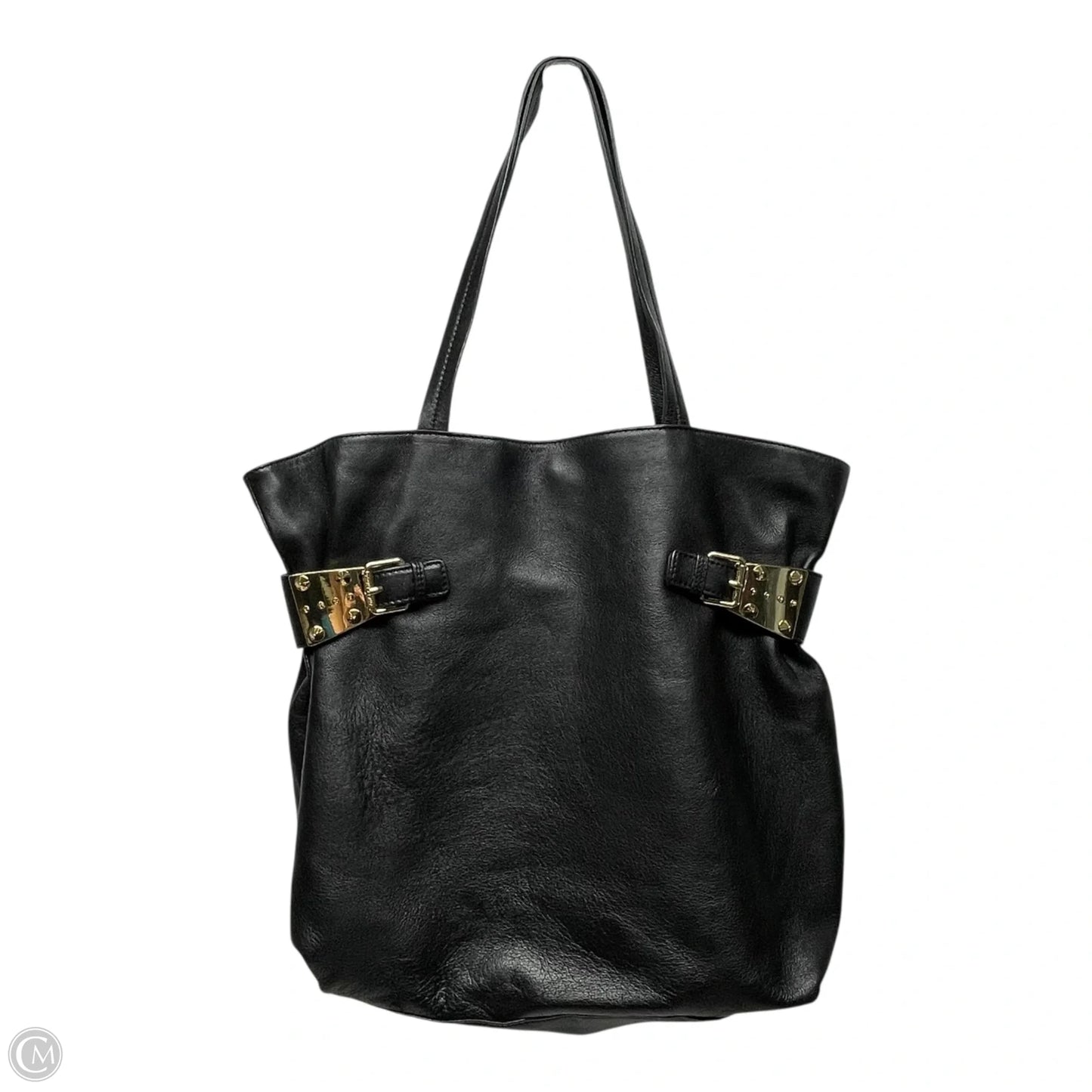Handbag Leather By Vince Camuto, Size: Large