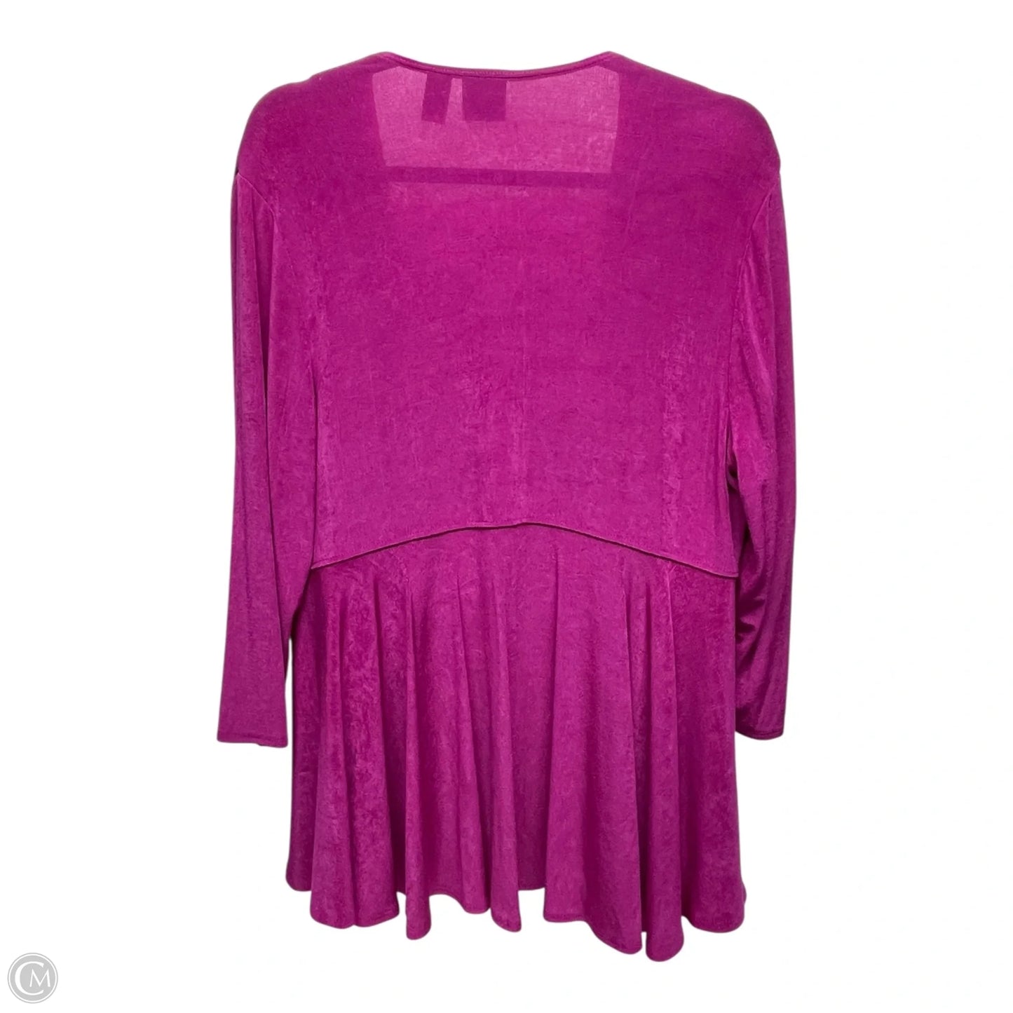Cardigan By Chicos In Pink, Size: L
