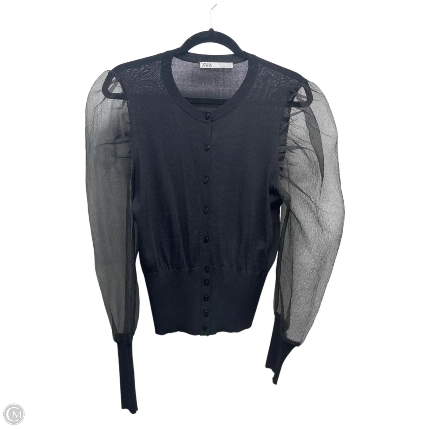 Cardigan By Zara In Blue, Size: M