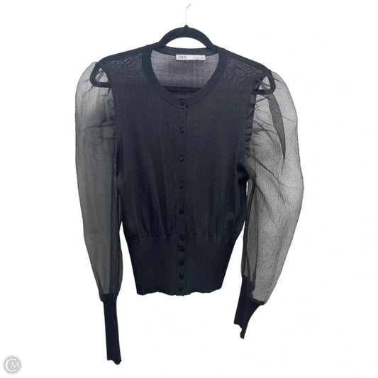 Cardigan By Zara In Blue, Size: M