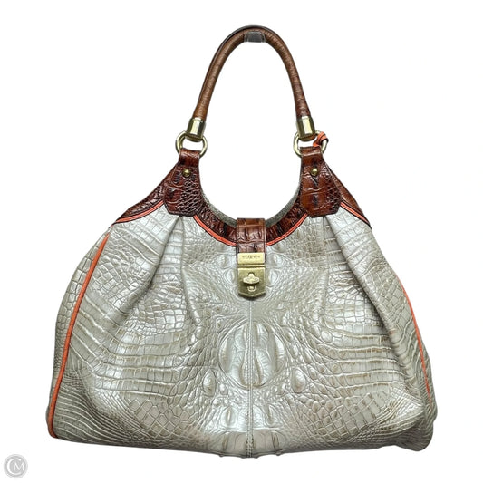 Handbag Designer By Brahmin, Size: Large