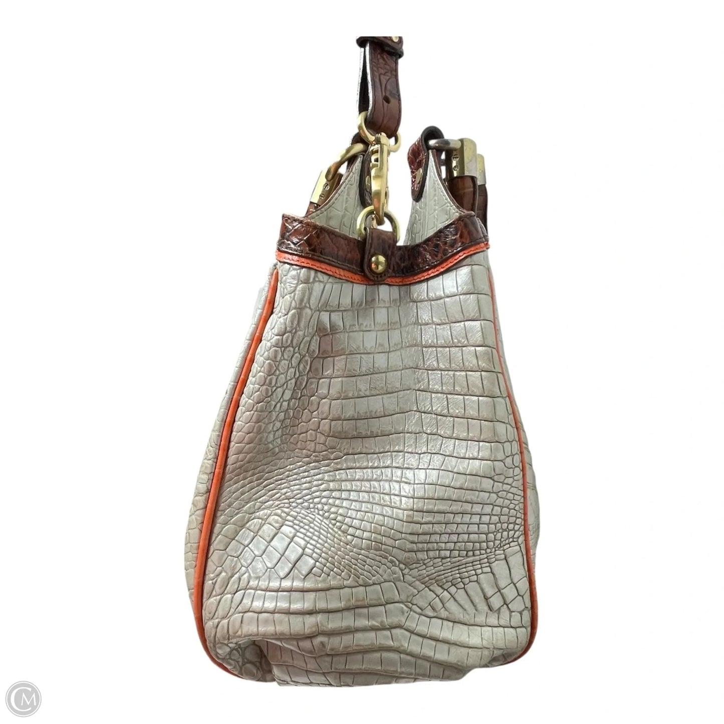 Handbag Designer By Brahmin, Size: Large
