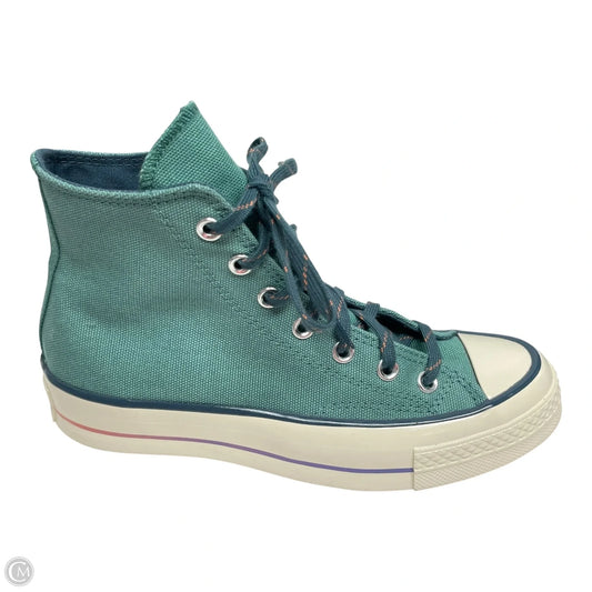 Shoes Sneakers Platform By Converse In Green, Size: 8