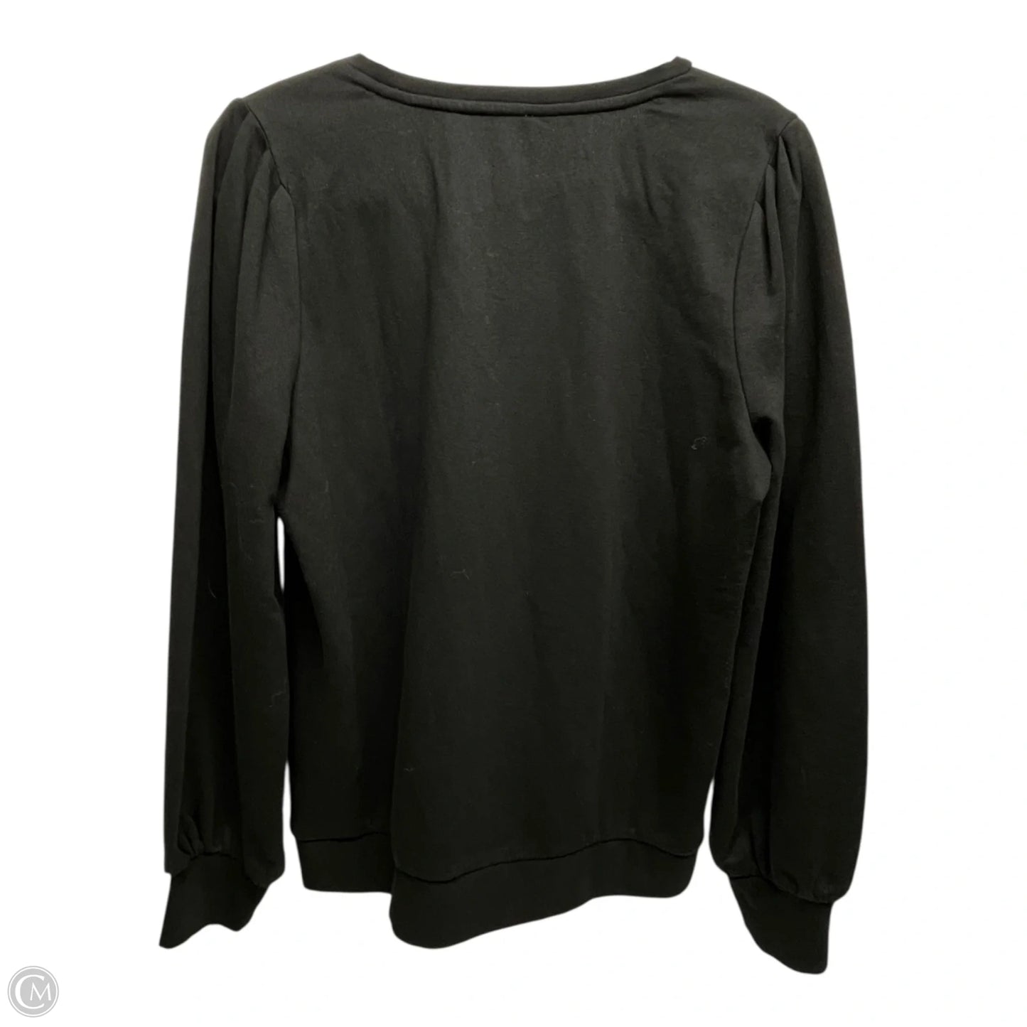 Sweatshirt Crewneck By J. Crew In Black, Size: M