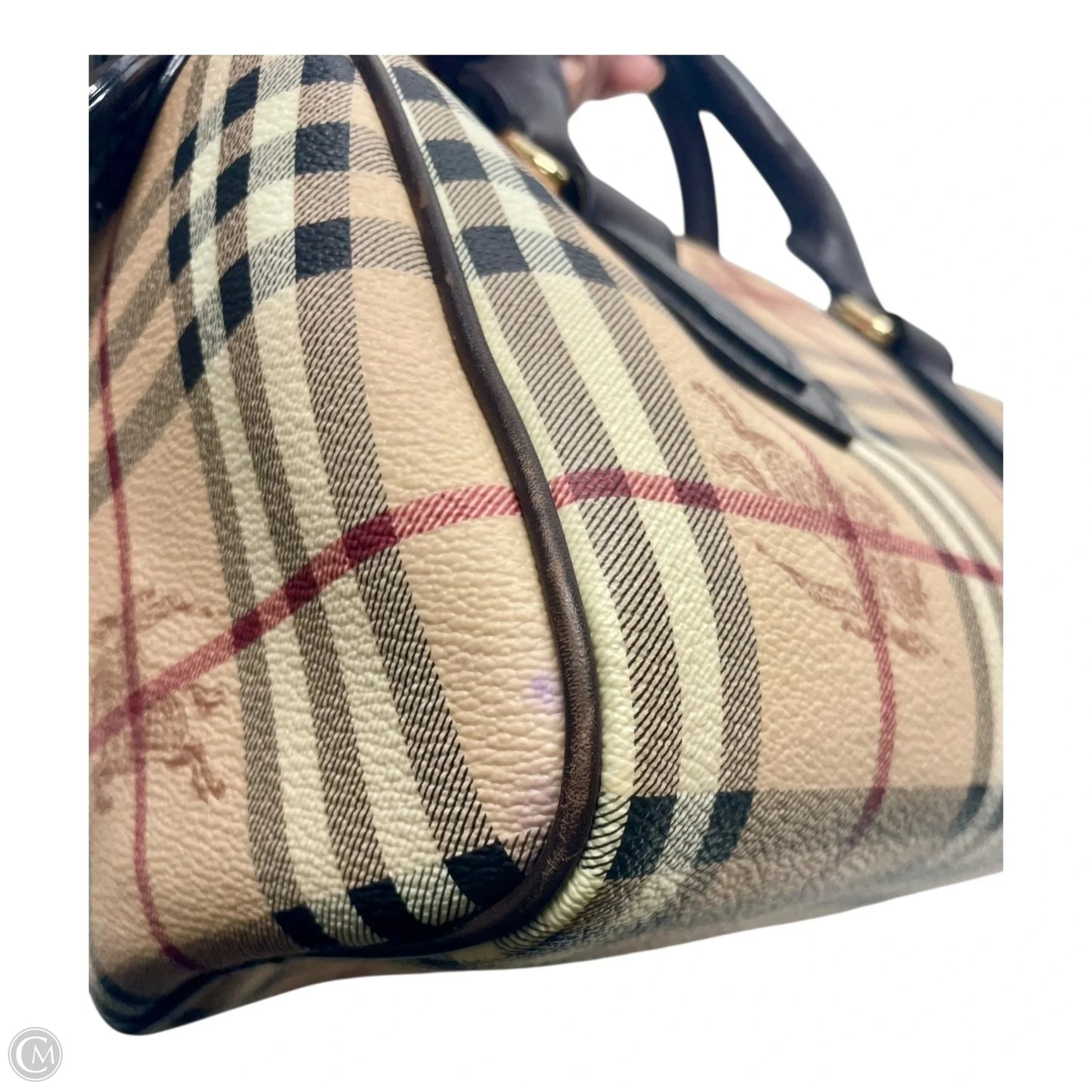 Handbag Luxury Designer By Burberry, Size: Medium