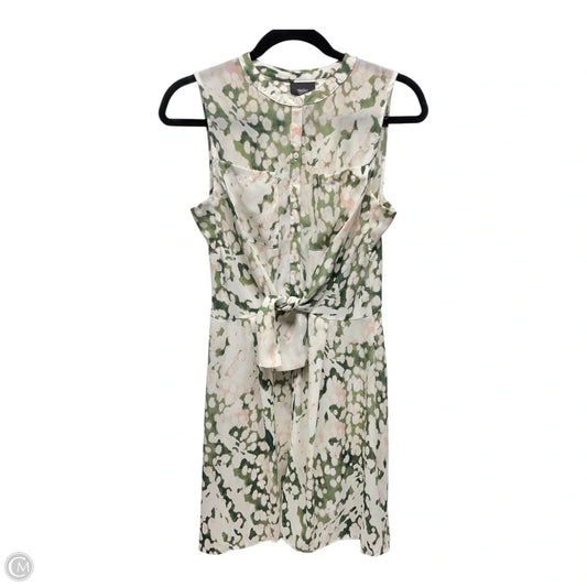 Dress Casual Short By Mossimo In Green & White, Size: Xs