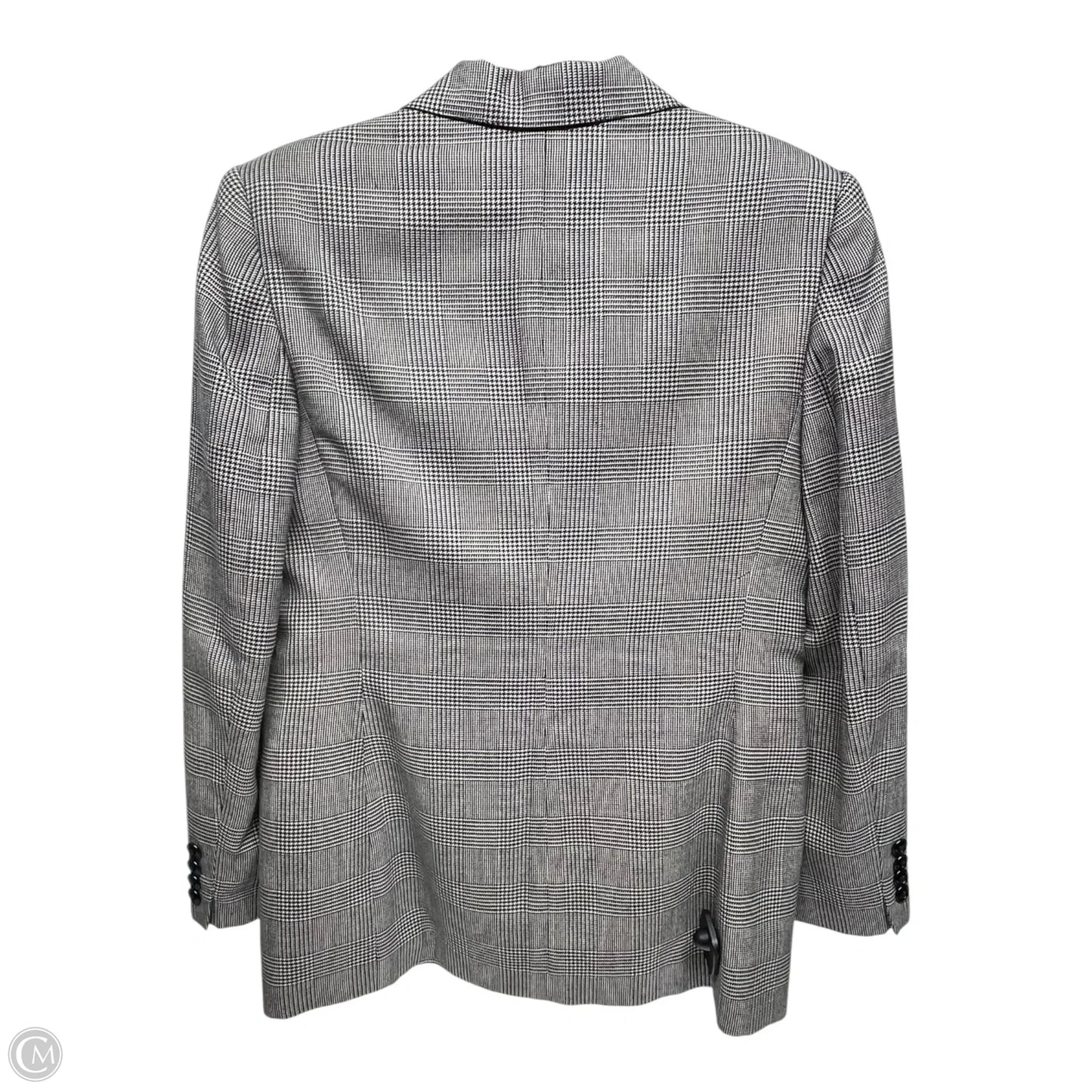Blazer By Lauren By Ralph Lauren In Black & White, Size: 6p