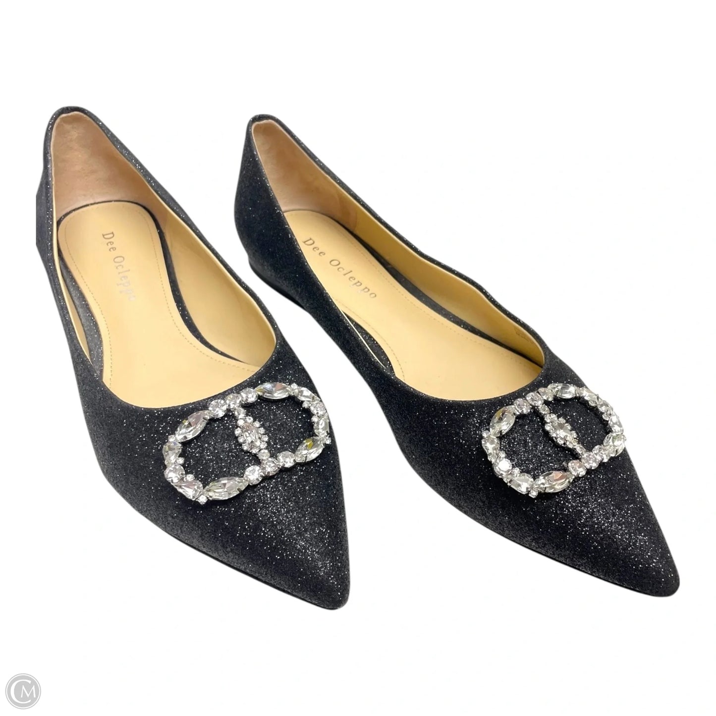 Shoes Flats By DEE OCLEPPO In Gold, Size: 8