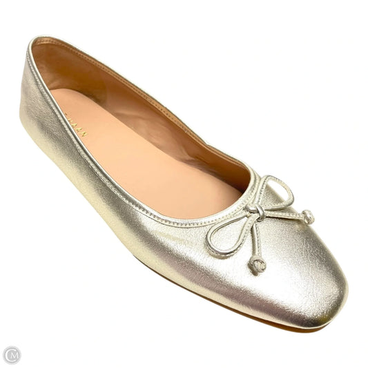 Shoes Flats By Cole-haan In Gold, Size: 8
