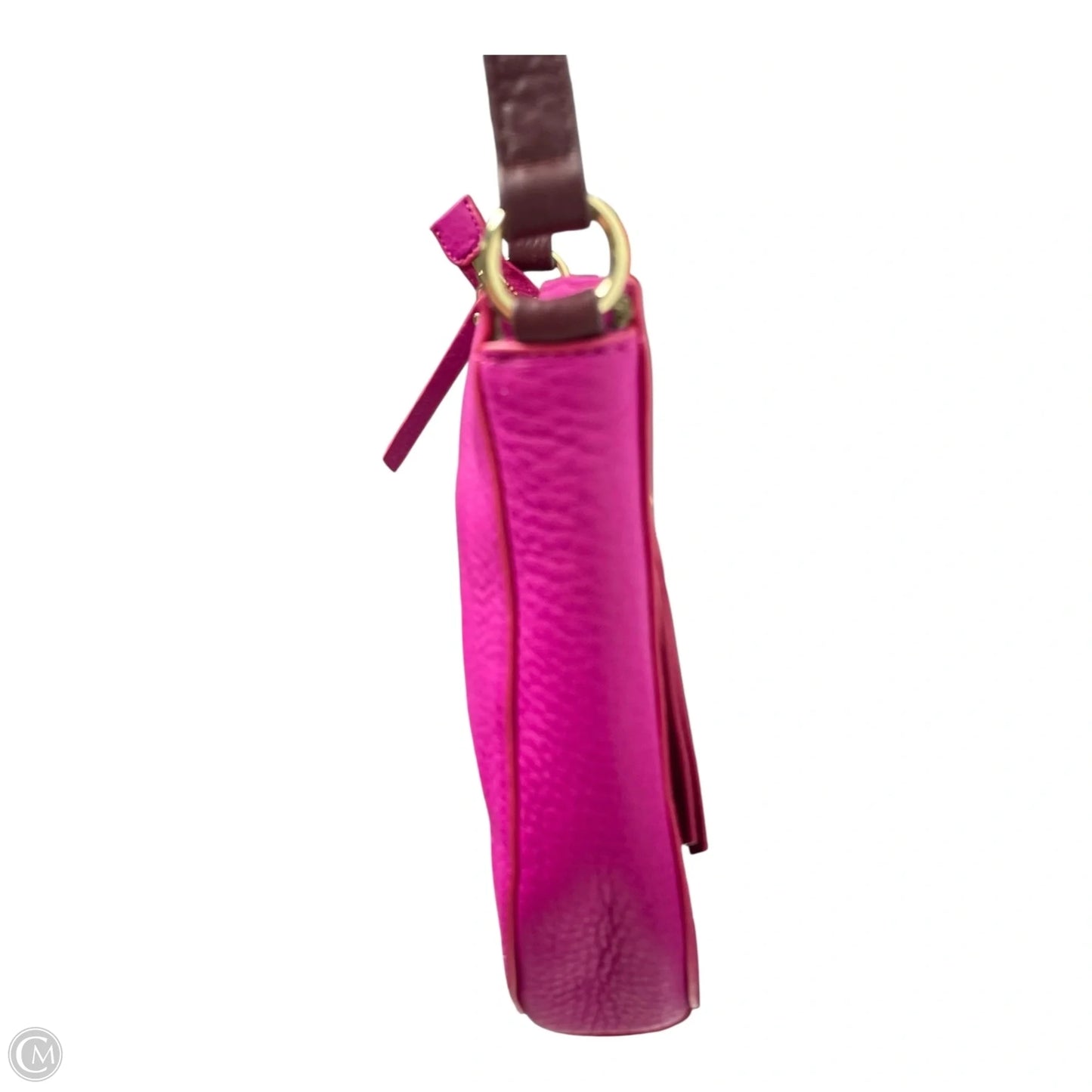 Crossbody Leather By Isaac Mizrahi, Size: Small