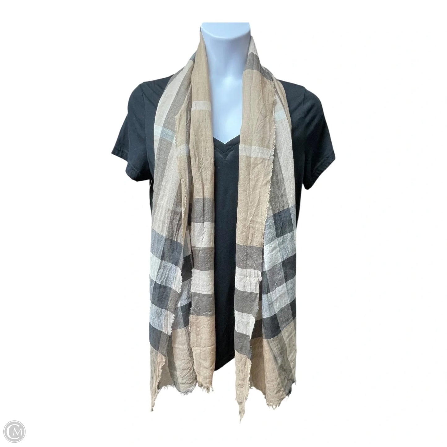 Scarf Luxury Designer By Burberry
