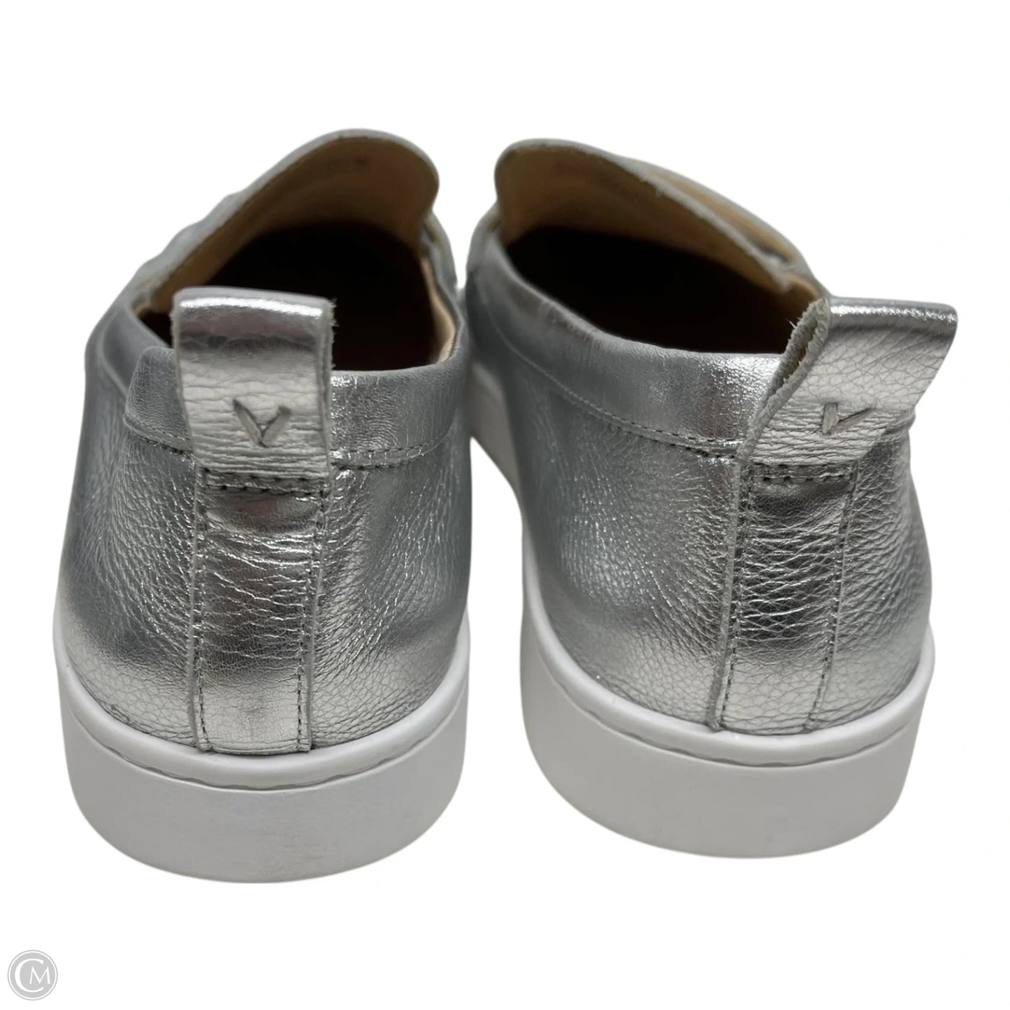 Shoes Flats By Vionic In Silver, Size: 8.5