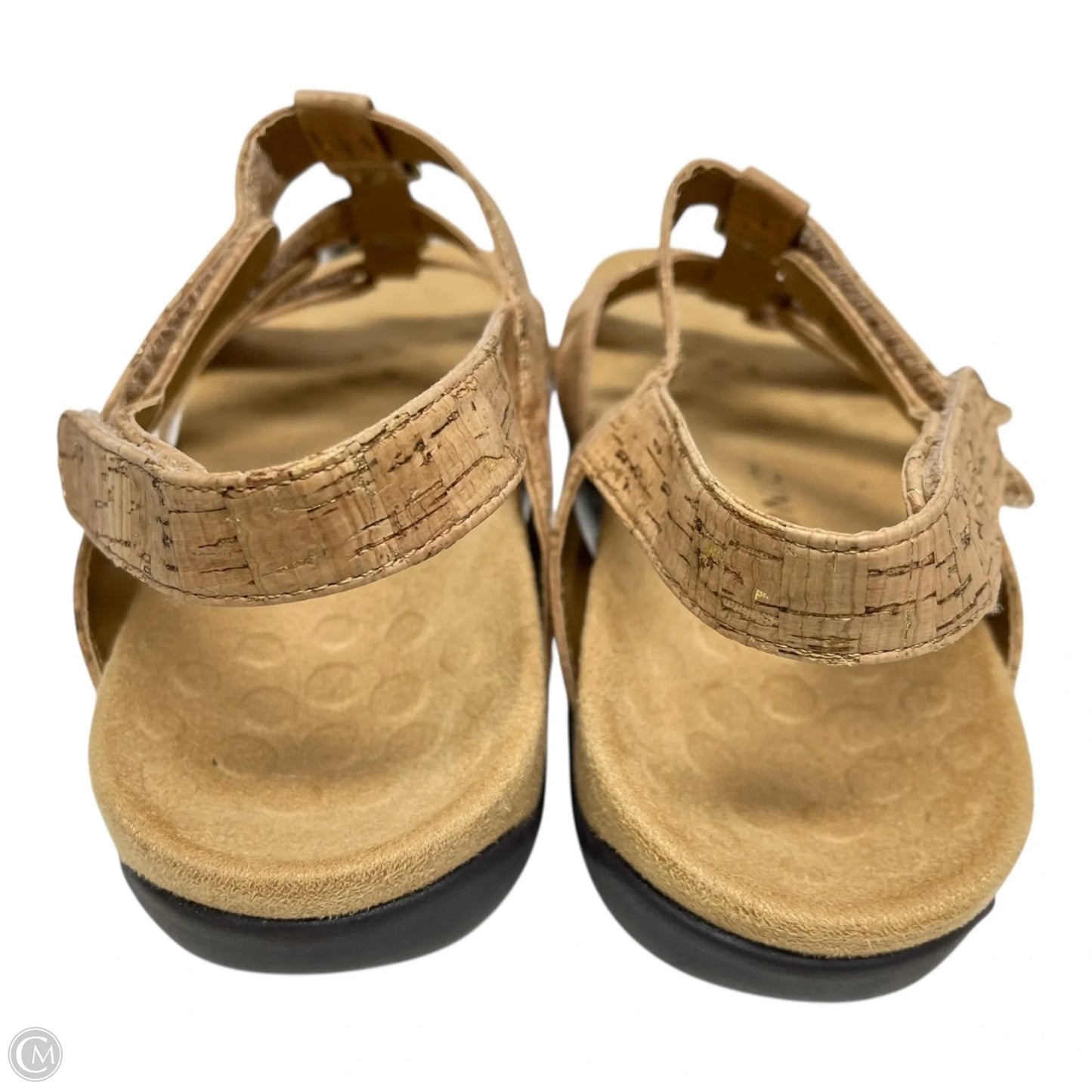 Sandals Flats By Vionic In Tan, Size: 8.5