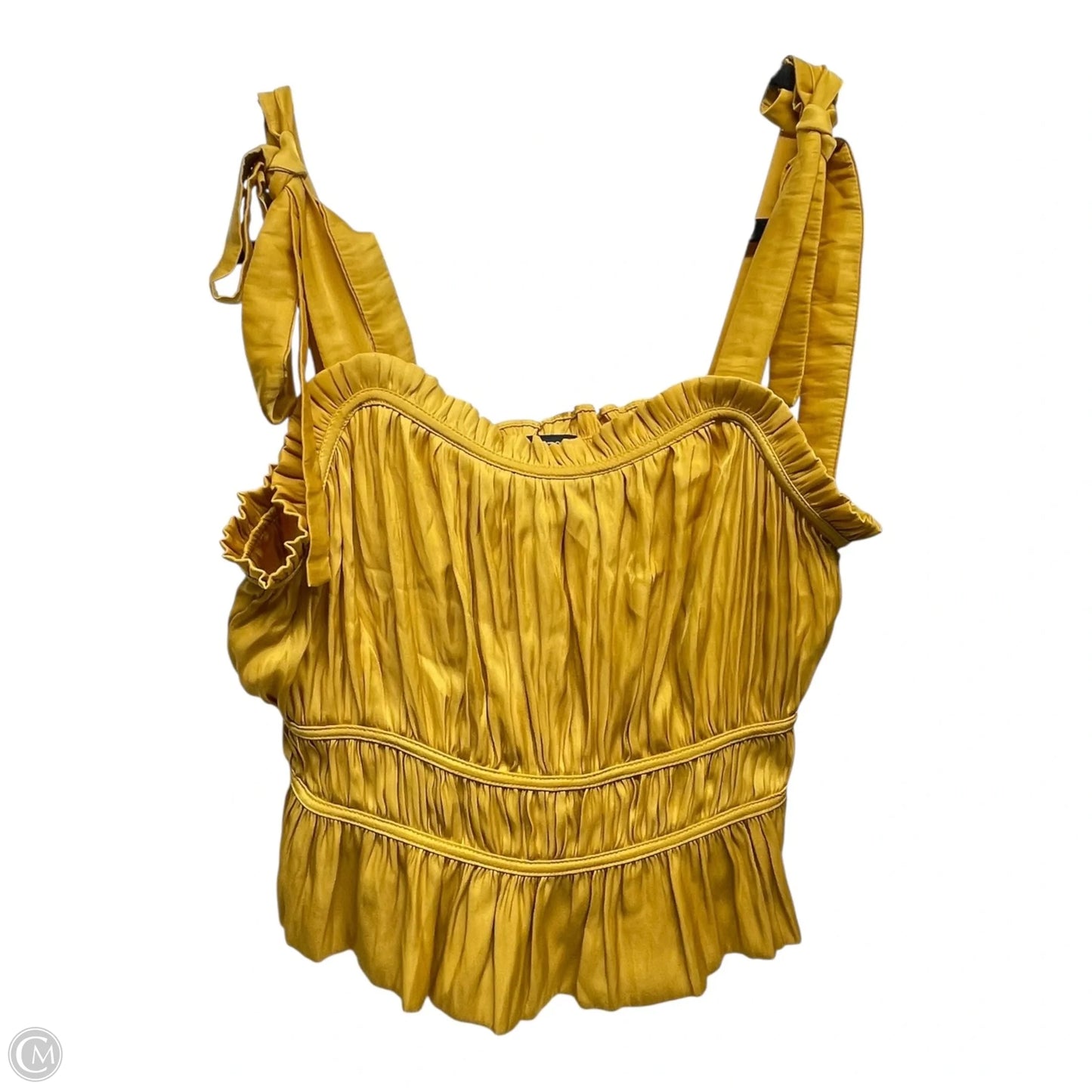 Skirt Set 2pc By Rachel Zoe In Gold, Size: Xs