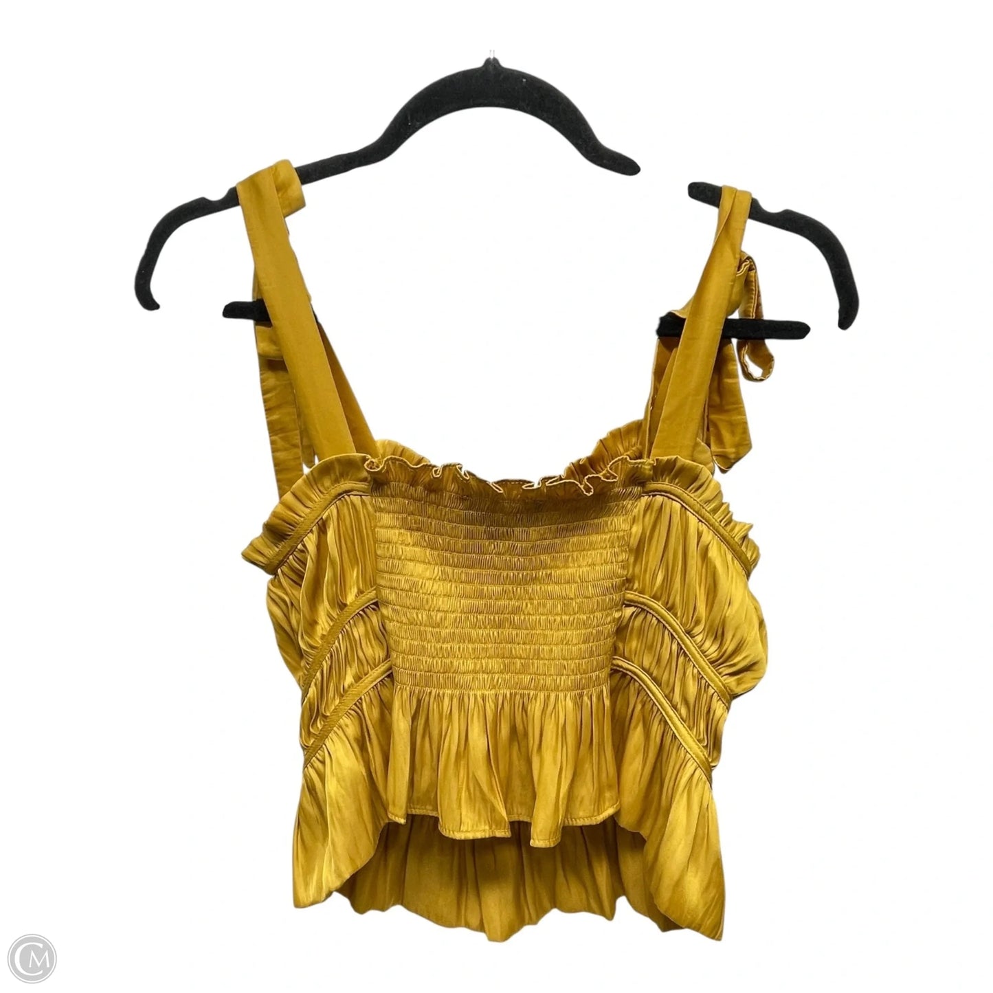 Skirt Set 2pc By Rachel Zoe In Gold, Size: Xs