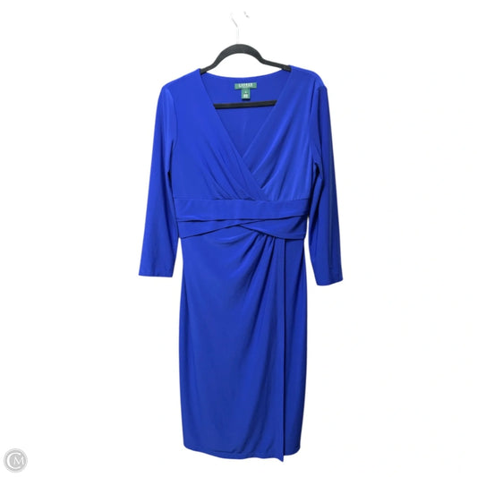 Dress Casual Short By Lauren By Ralph Lauren In Blue, Size: 8