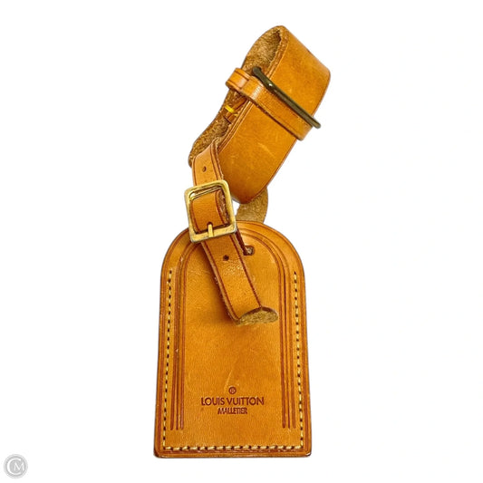 Luggage Id Tag Luxury Designer By Louis Vuitton