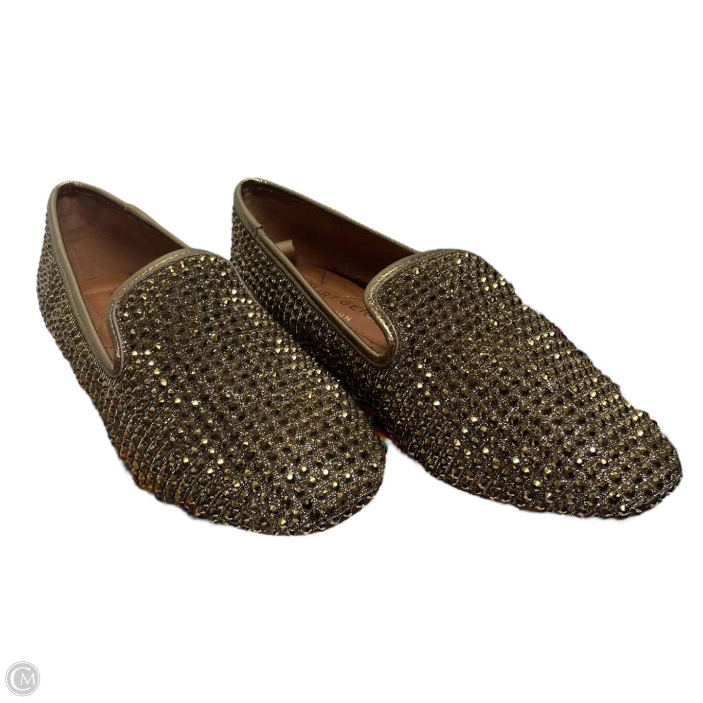 Shoes Flats By Kurt Geiger London In Gold, Size: 7