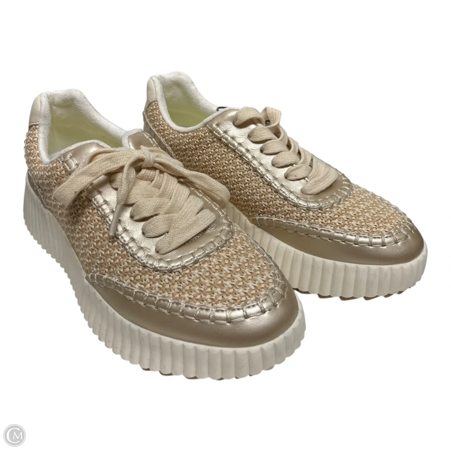 Shoes Sneakers Platform By Shu Shop In Tan, Size: 6