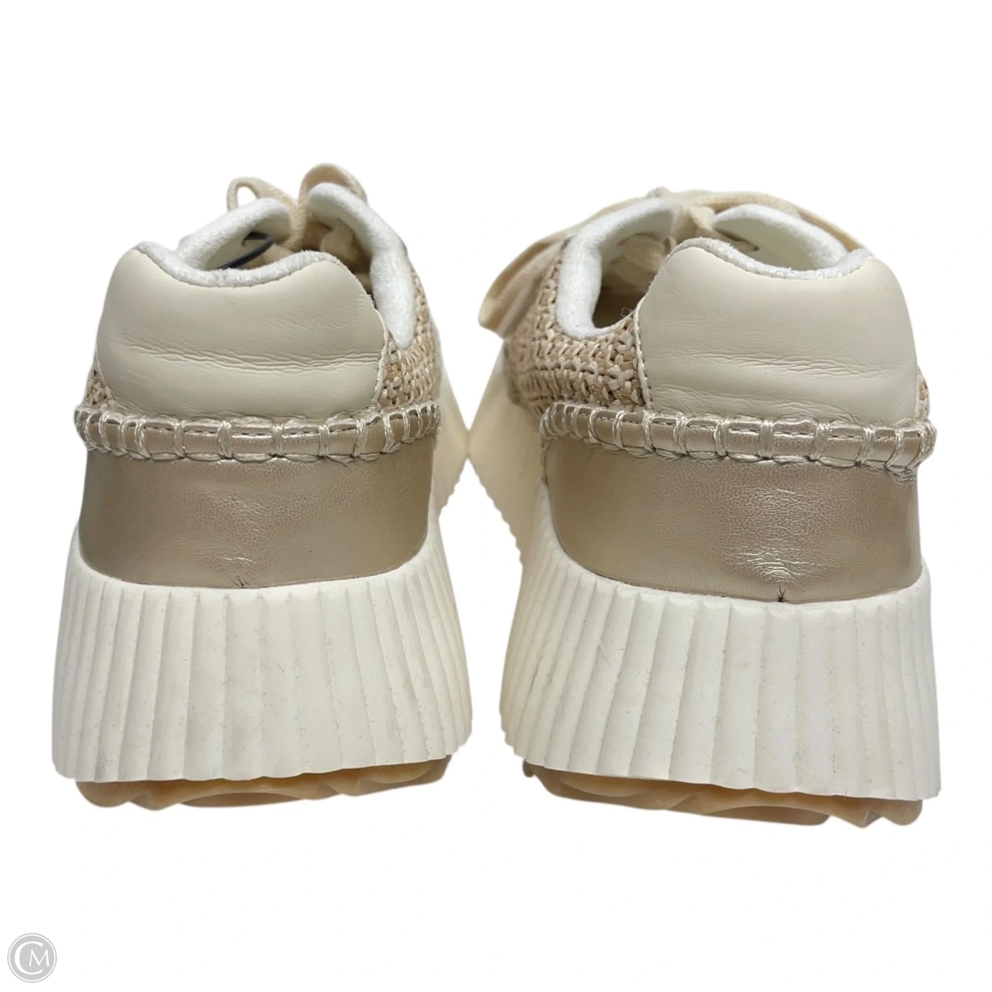 Shoes Sneakers Platform By Shu Shop In Tan, Size: 6