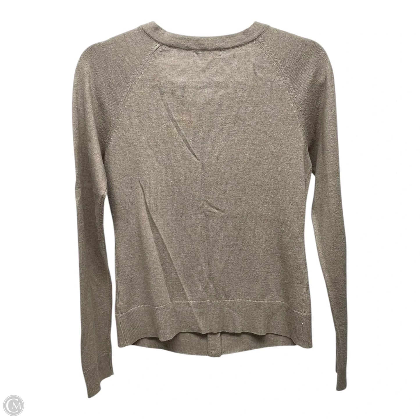 Sweater Cardigan By New York And Co In Tan, Size: S