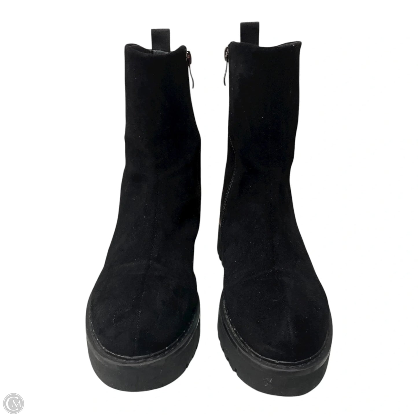 Boots Combat By AZURA -  In Black, Size: 8