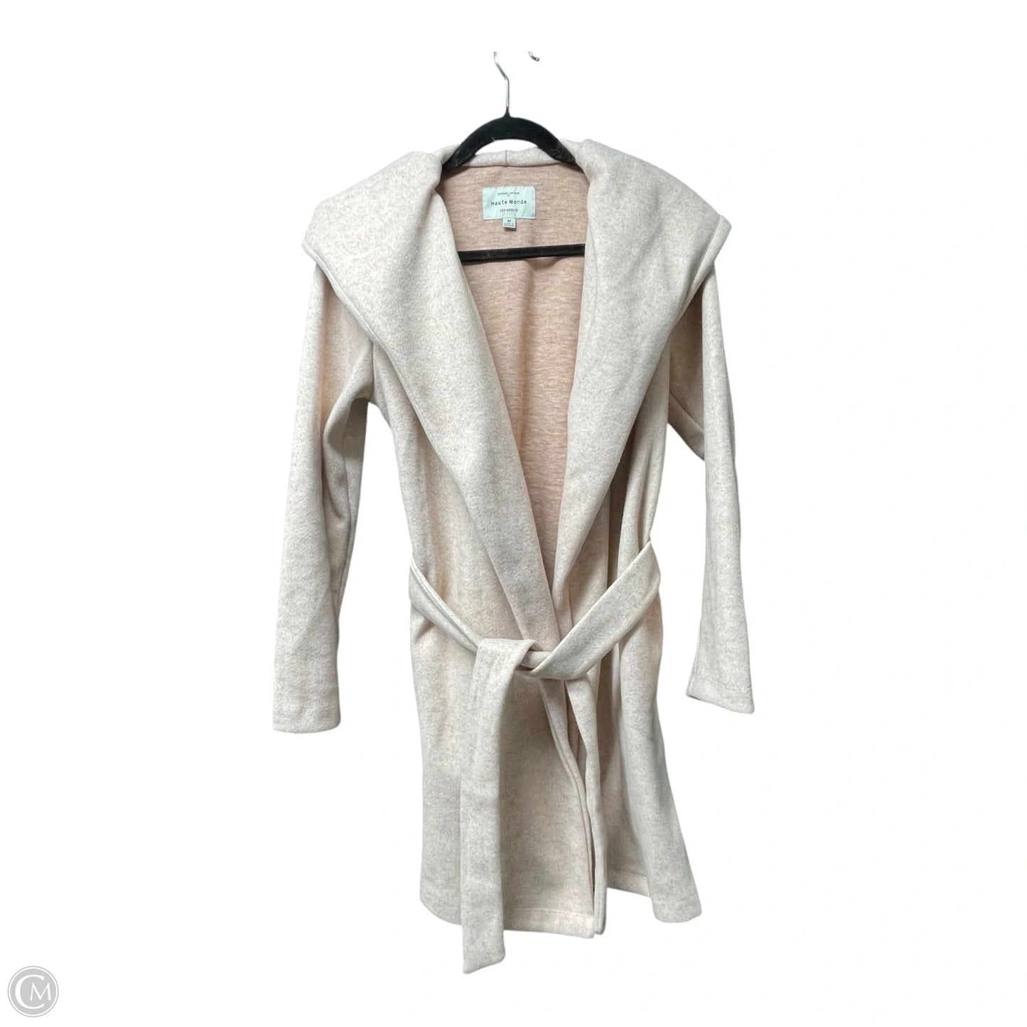 Coat Wool By HAUTE MONDE In Peach, Size: M