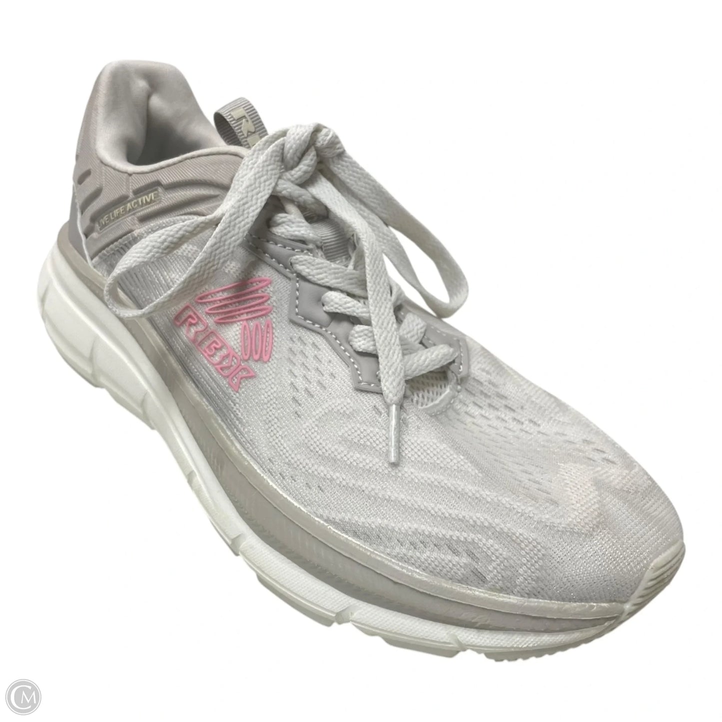 Shoes Athletic By Rbx In Cream & Grey, Size: 7.5