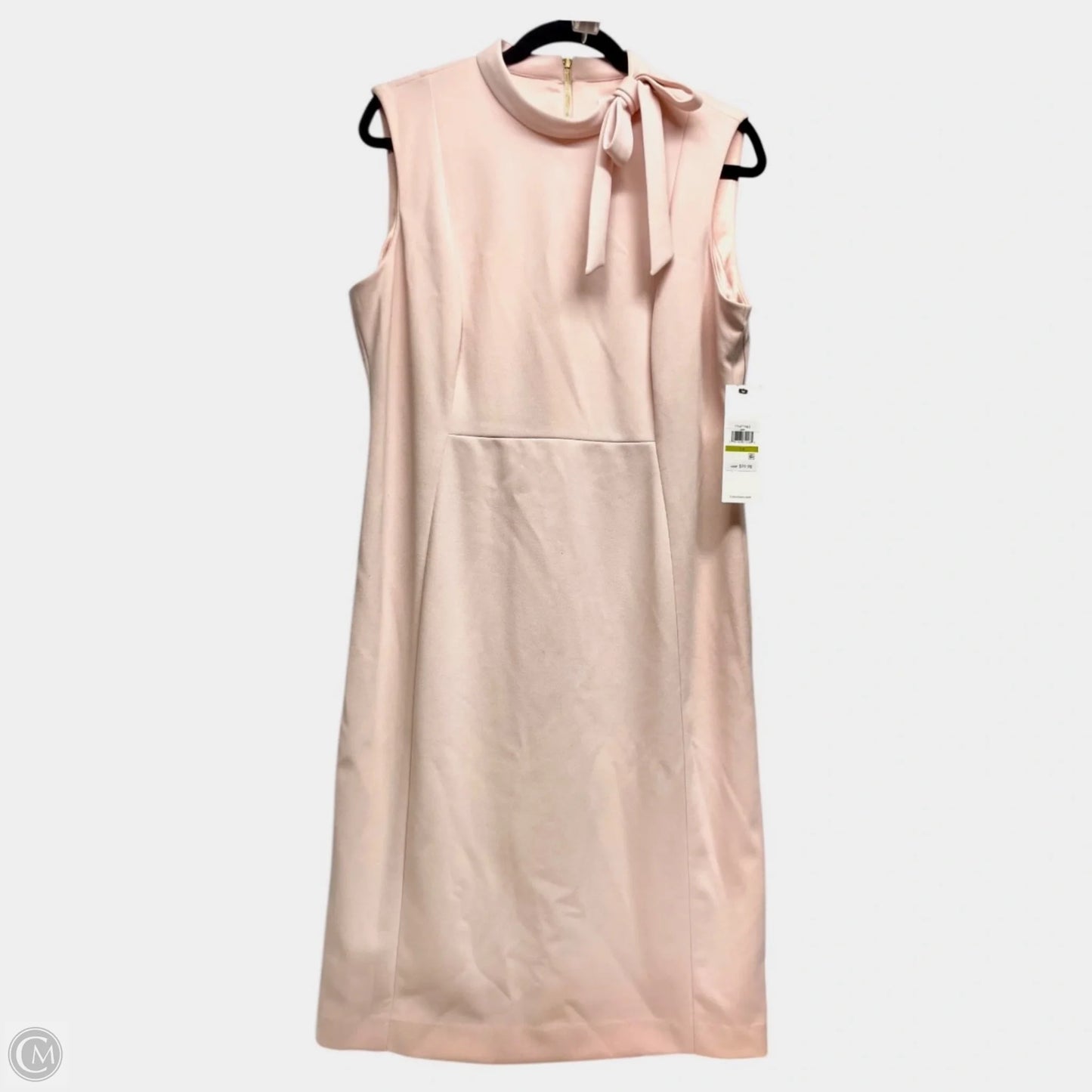 Dress Party Midi By Calvin Klein In Pink, Size: 14