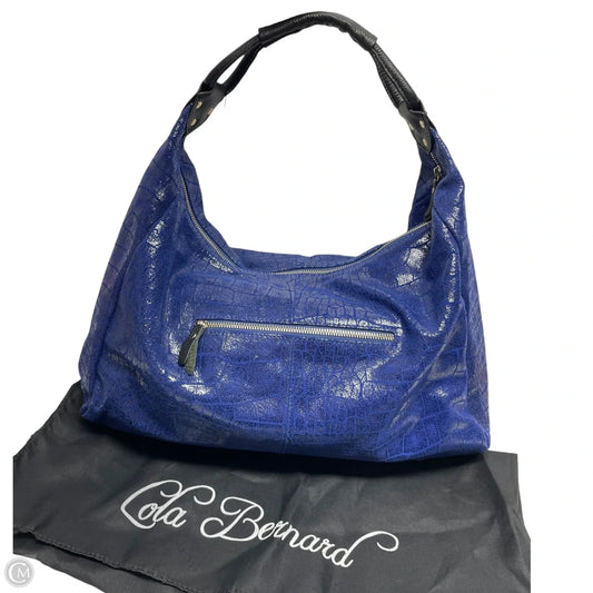 Handbag Leather By LOLA BERNARD -, Size: Large