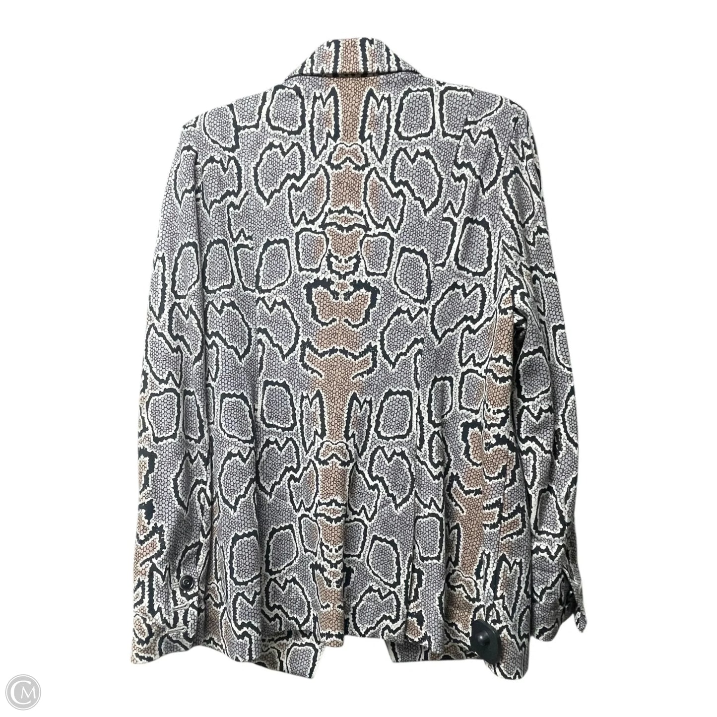 Blazer By Cabi In Snakeskin Print, Size: 14