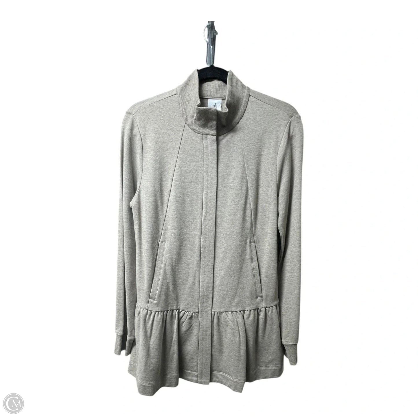 Jacket Fleece By Cabi In Tan, Size: S