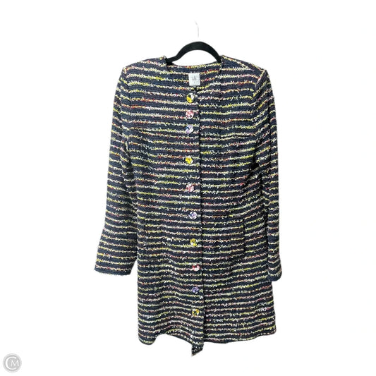 Coat Trench Coat By Cabi In Navy, Size: 8
