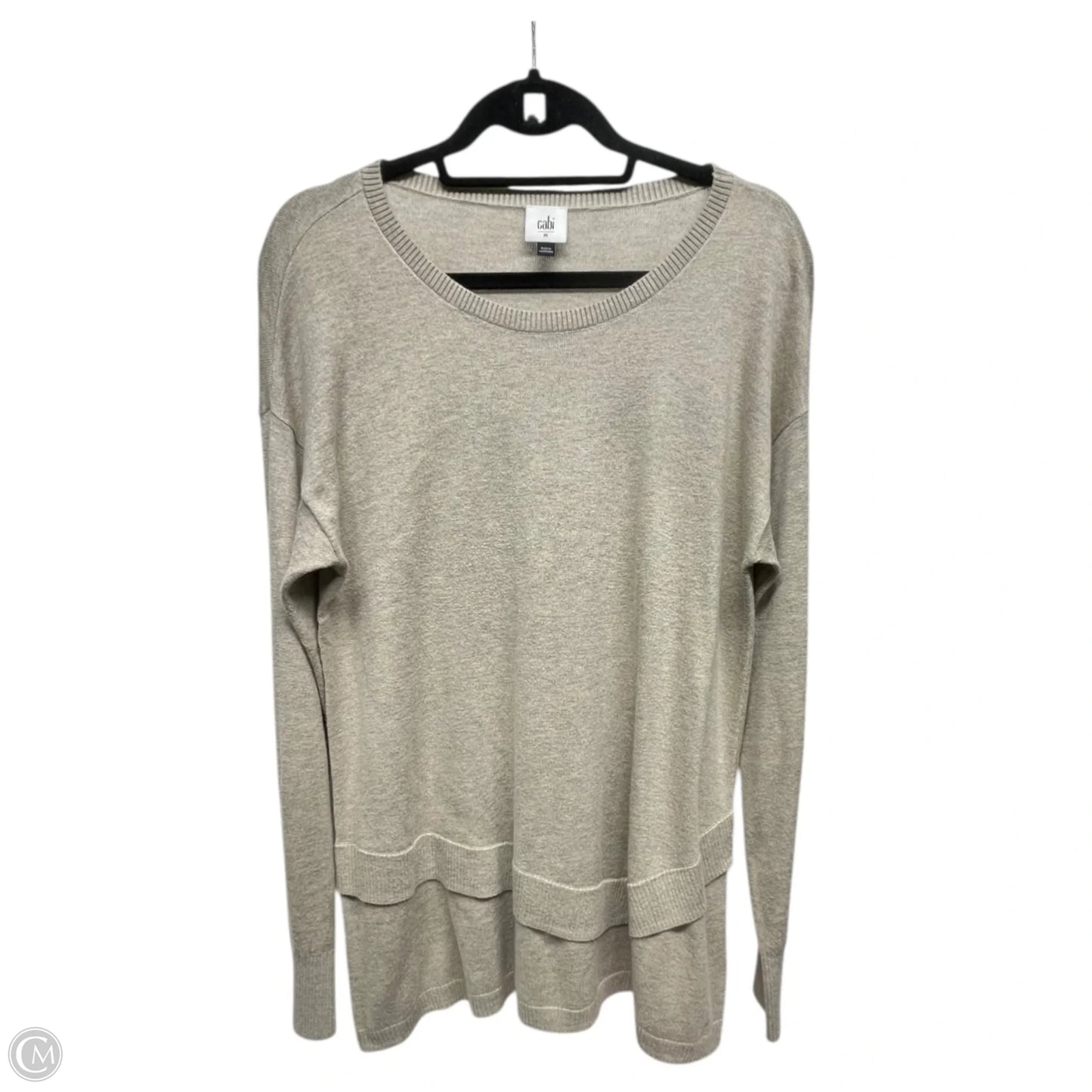 Sweater By Cabi In Tan, Size: M