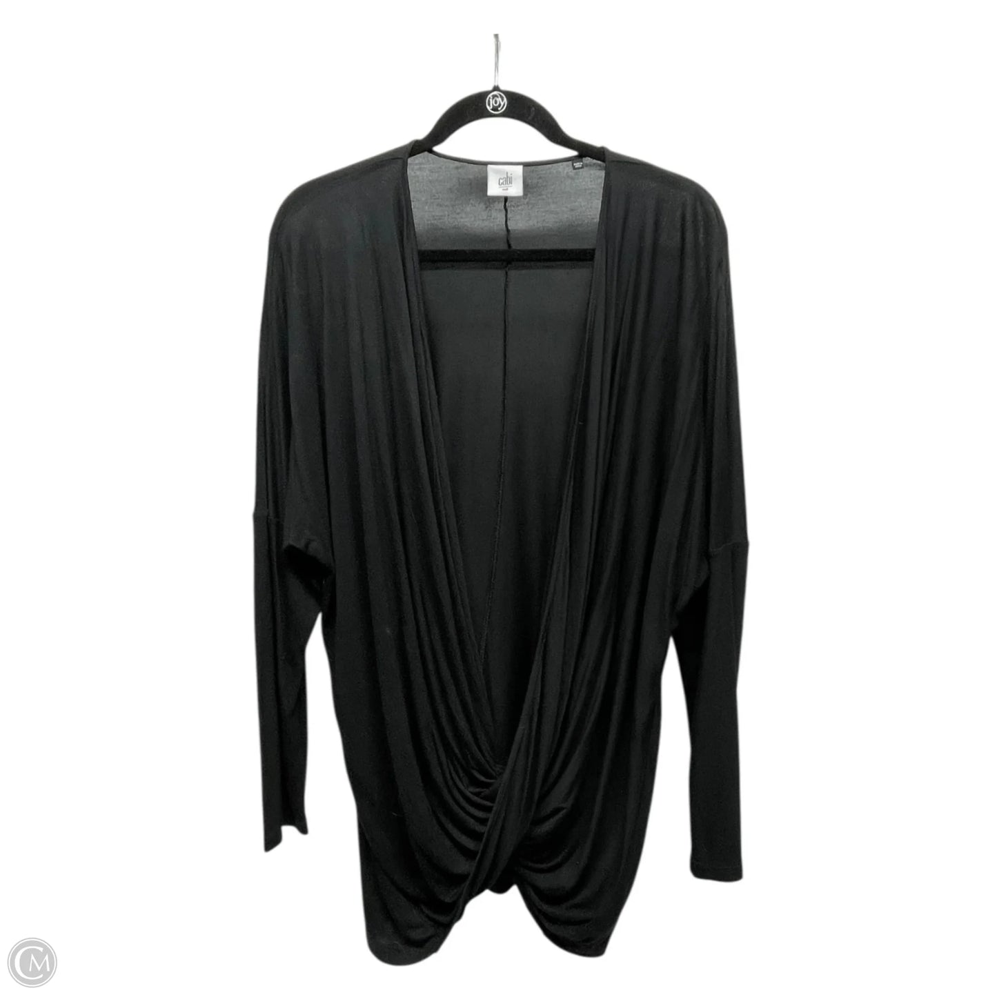 Top Long Sleeve By Cabi In Black, Size: M