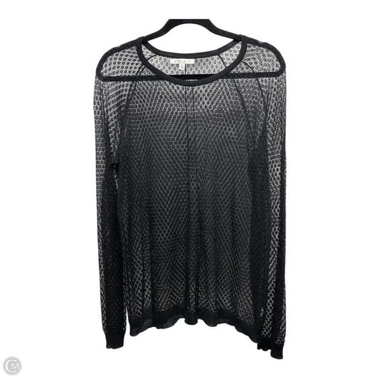 Top Long Sleeve By Cabi In Black, Size: Xl