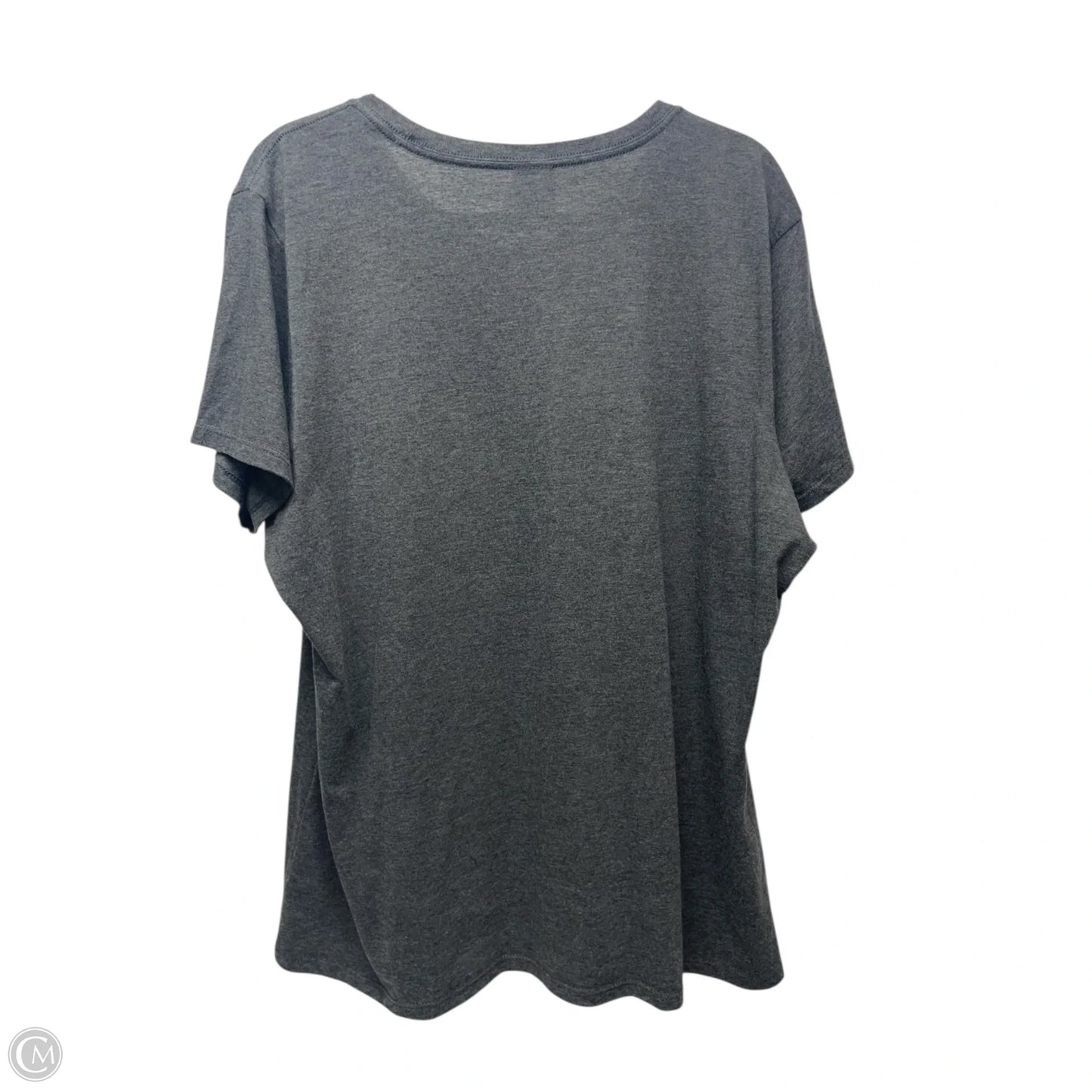 Top Short Sleeve Basic By Port & Company In Grey, Size: Xxl