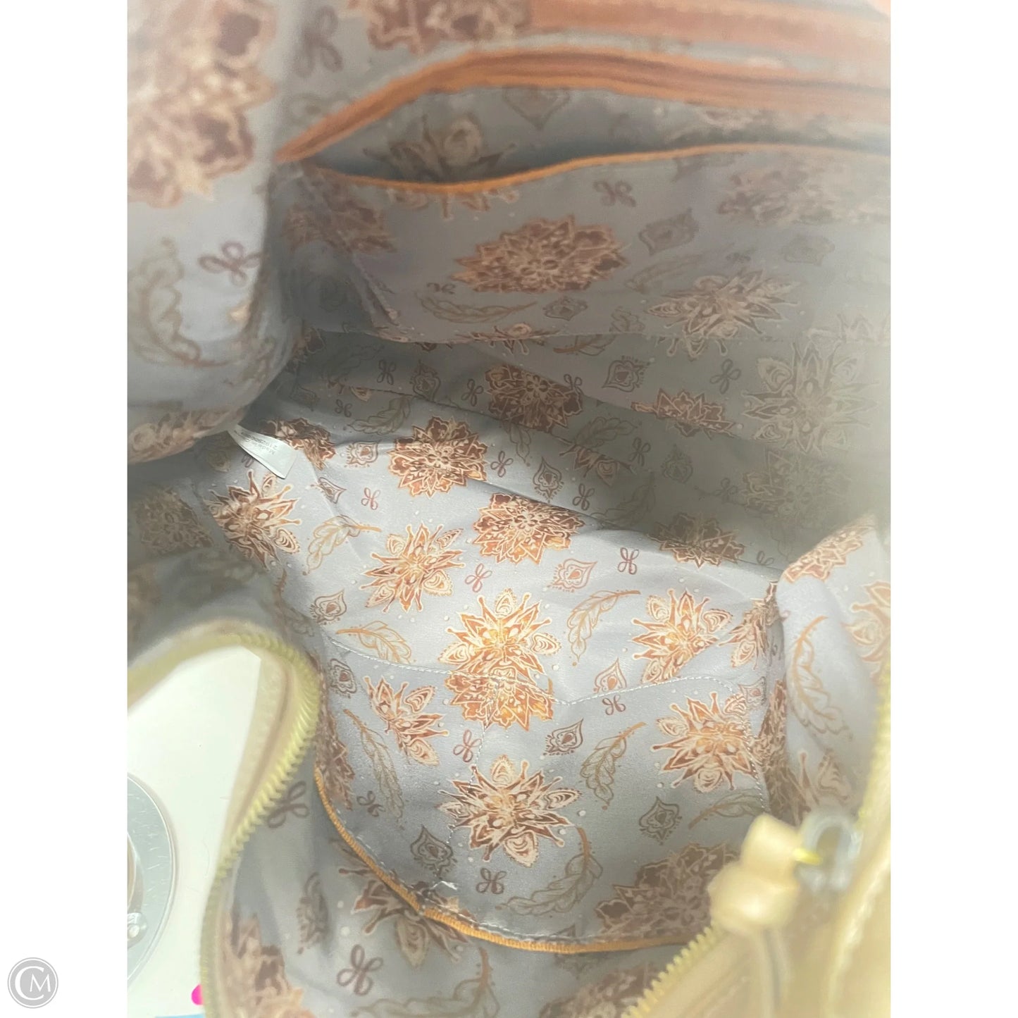 Handbag Leather By Hobo Intl, Size: Large