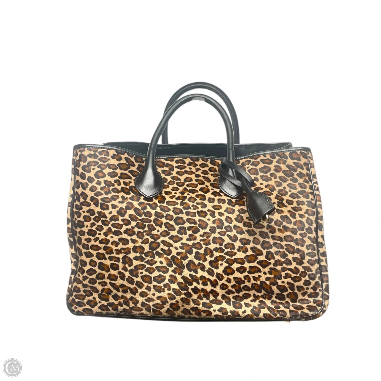 Handbag Leather By MARK & GRAHAM - , Size: Large